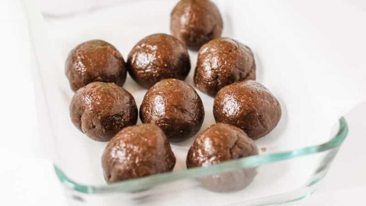 Image for Fudgy Brownie Protein Bites (Paleo)