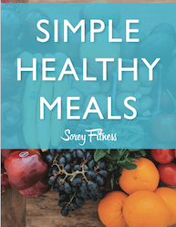 cover of the simple healthy meals ebook