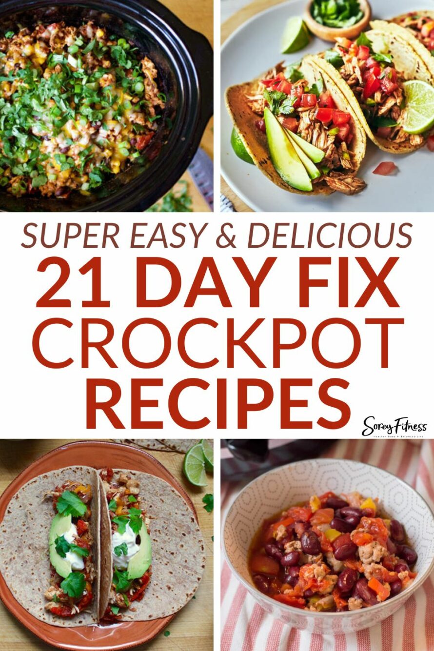 Best 21 Day Fix Crockpot Recipes with Container Counts