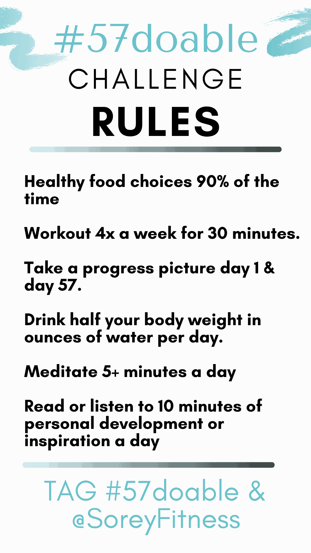 #57doable rules
