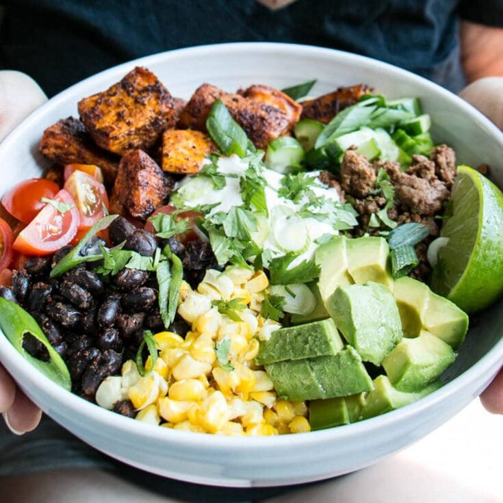 Image for Sweet Potato Taco Bowl - My Kitchen Love