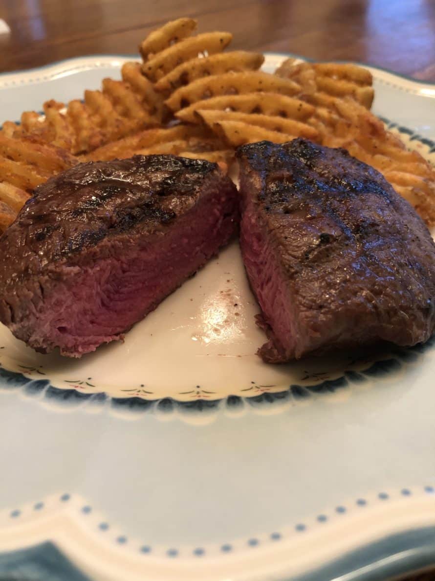 medium rare rastelli's sirloin