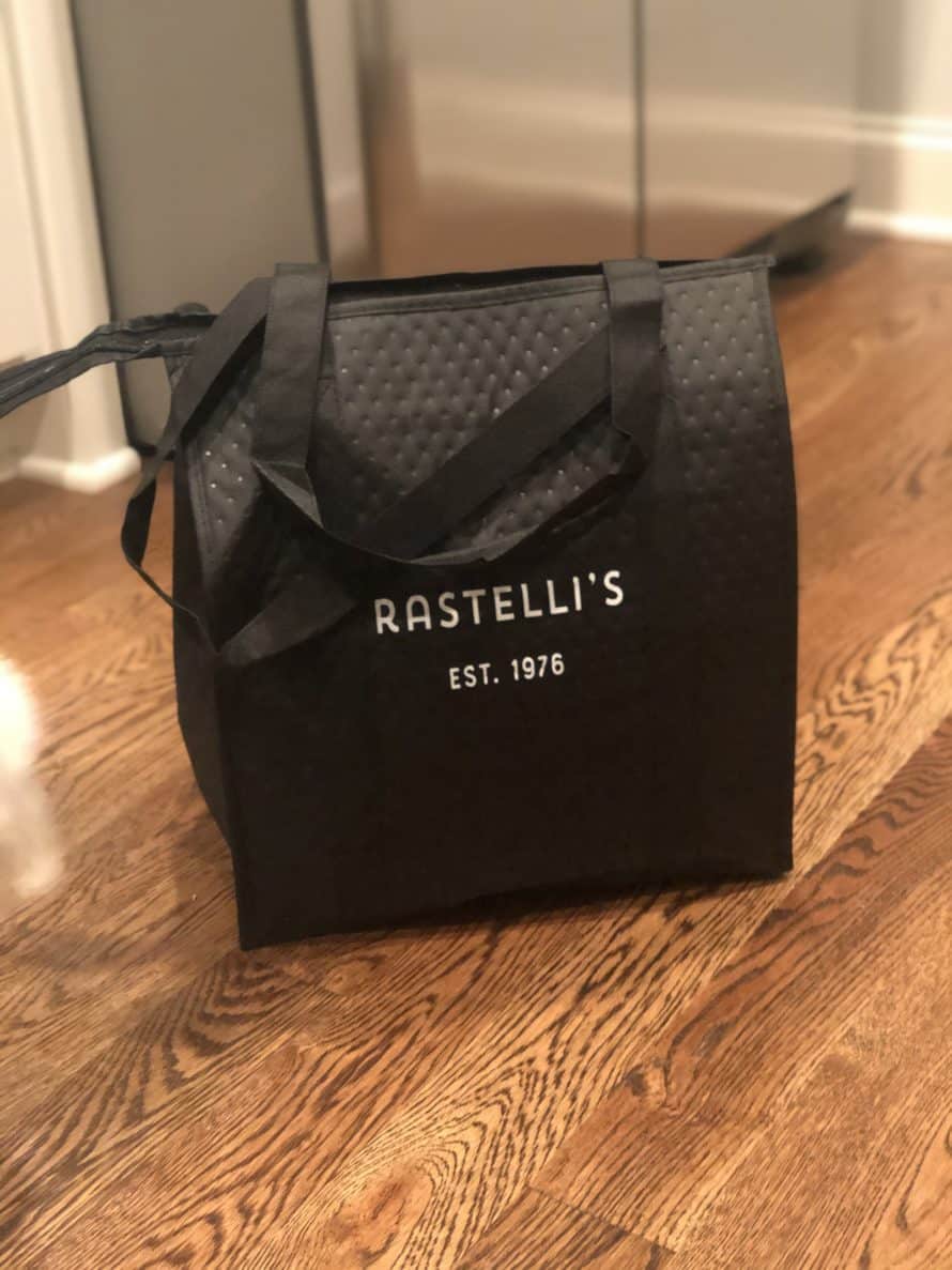 rastelli's delivery bag