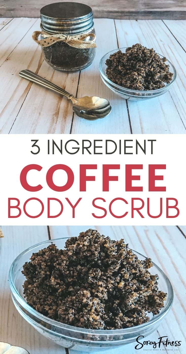 3 ingredient Coconut Oil & Coffee Sugar Scrub Recipe