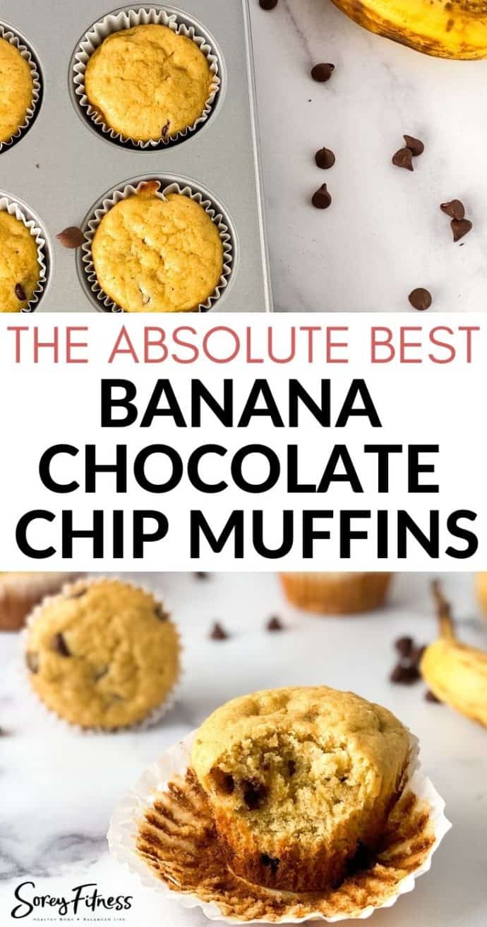 Easy 1-Bowl Banana Chocolate Chip Muffins (Gluten-Free)