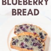 air fryer blueberry bread