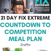 21 day fix extreme meal plan