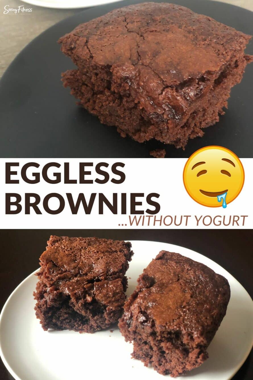Easy & Fudgy Eggless Brownies From Scratch Using Butter or Oil