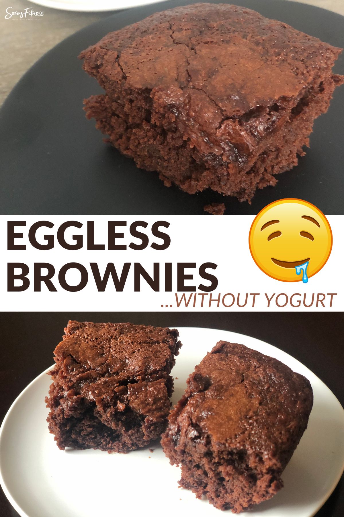 Easy & Fudgy Eggless Brownies From Scratch Using Butter or Oil