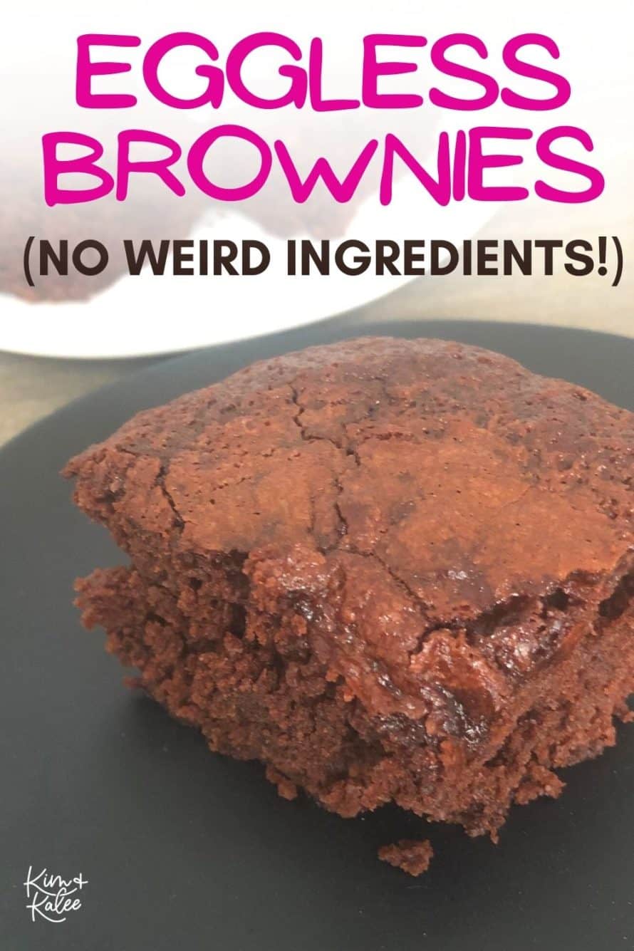 Easy & Fudgy Eggless Brownies From Scratch - Using Butter Or Oil