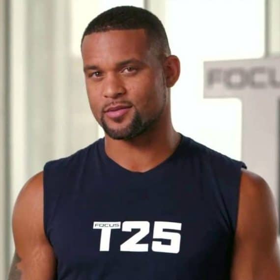 shaun t in a focus t25 workout tshirt