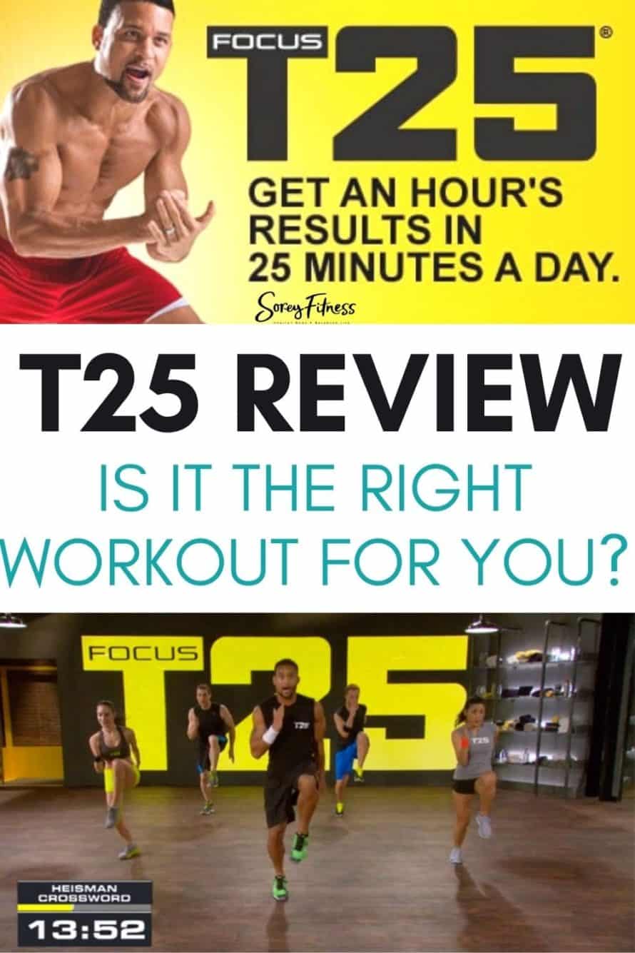 FOCUS T25 Workout tizer