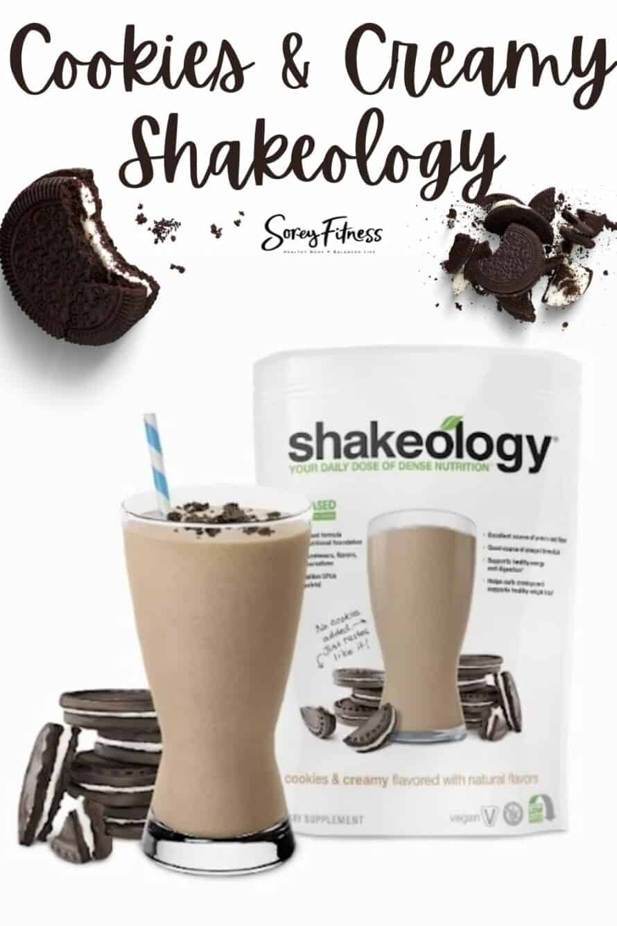 Cookies and creamy shakeology 