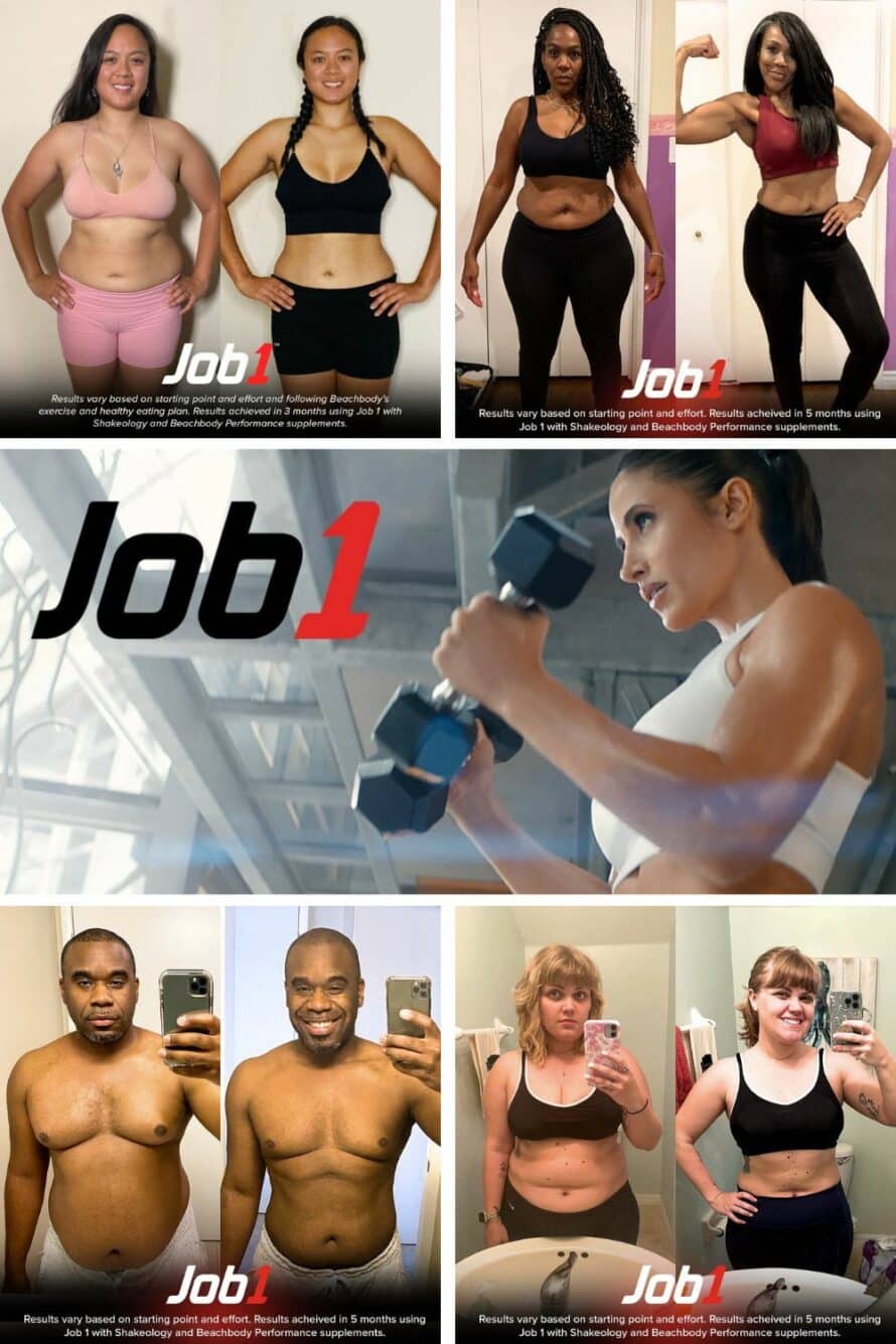 job 1 results collage