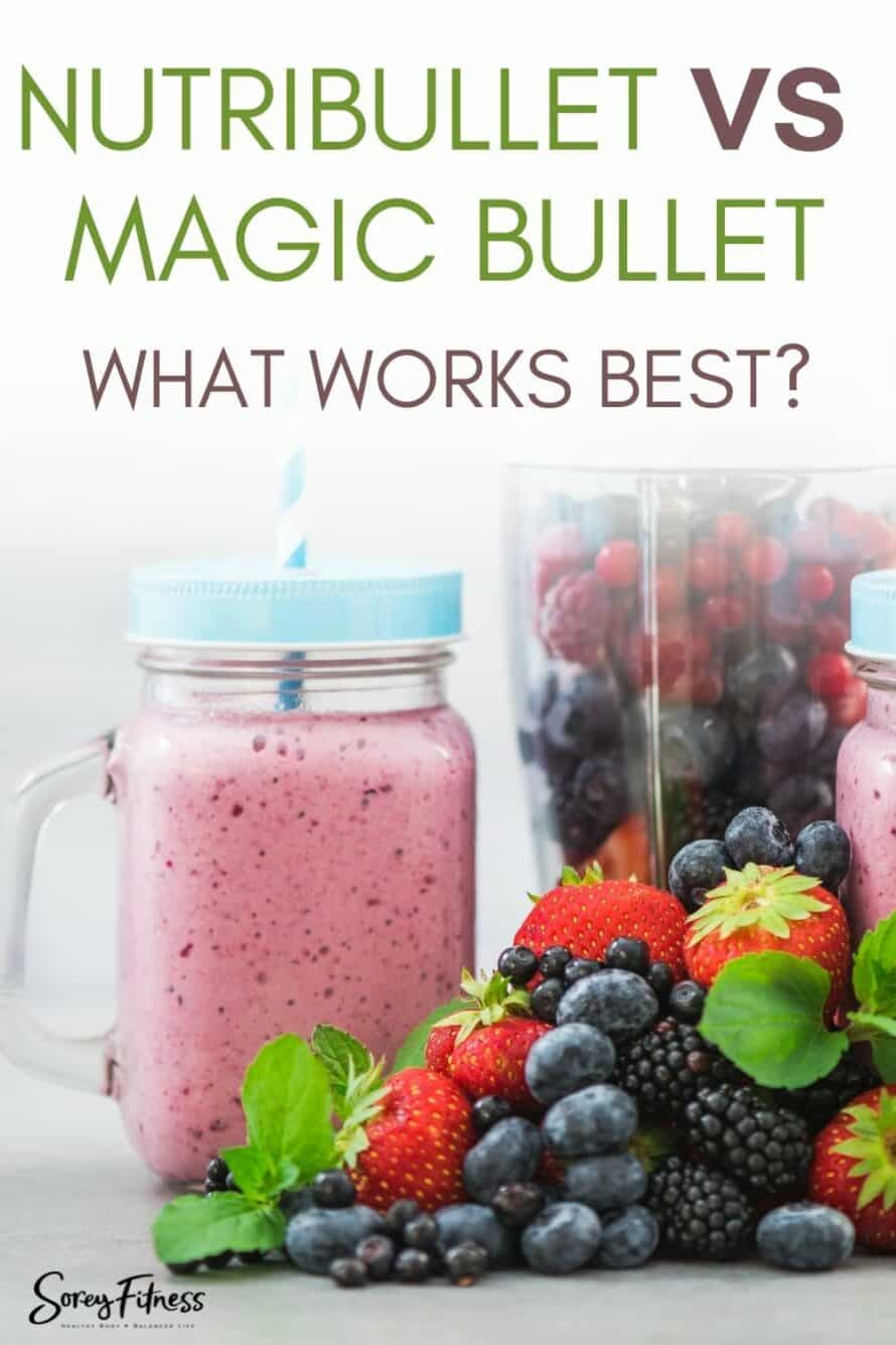 Difference between magic bullet and outlet nutribullet