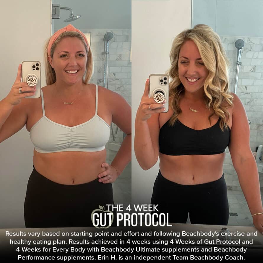 4 week gut protocol results Erin H.