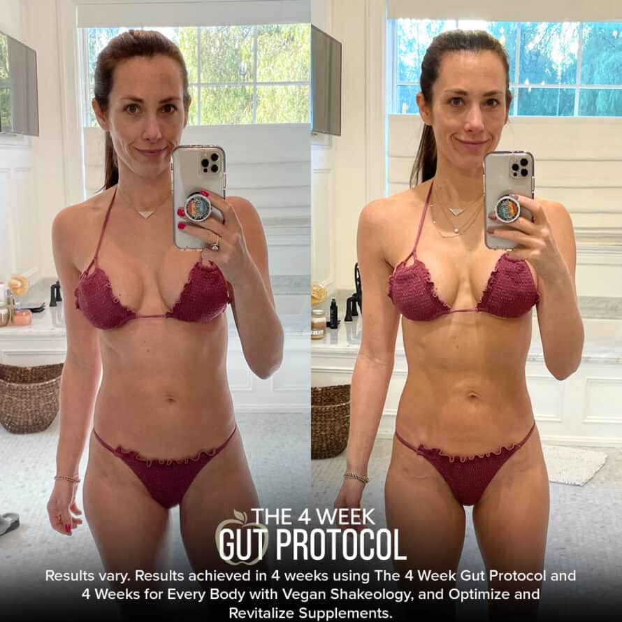 Autumn Calabrese 4 week gut protocol results