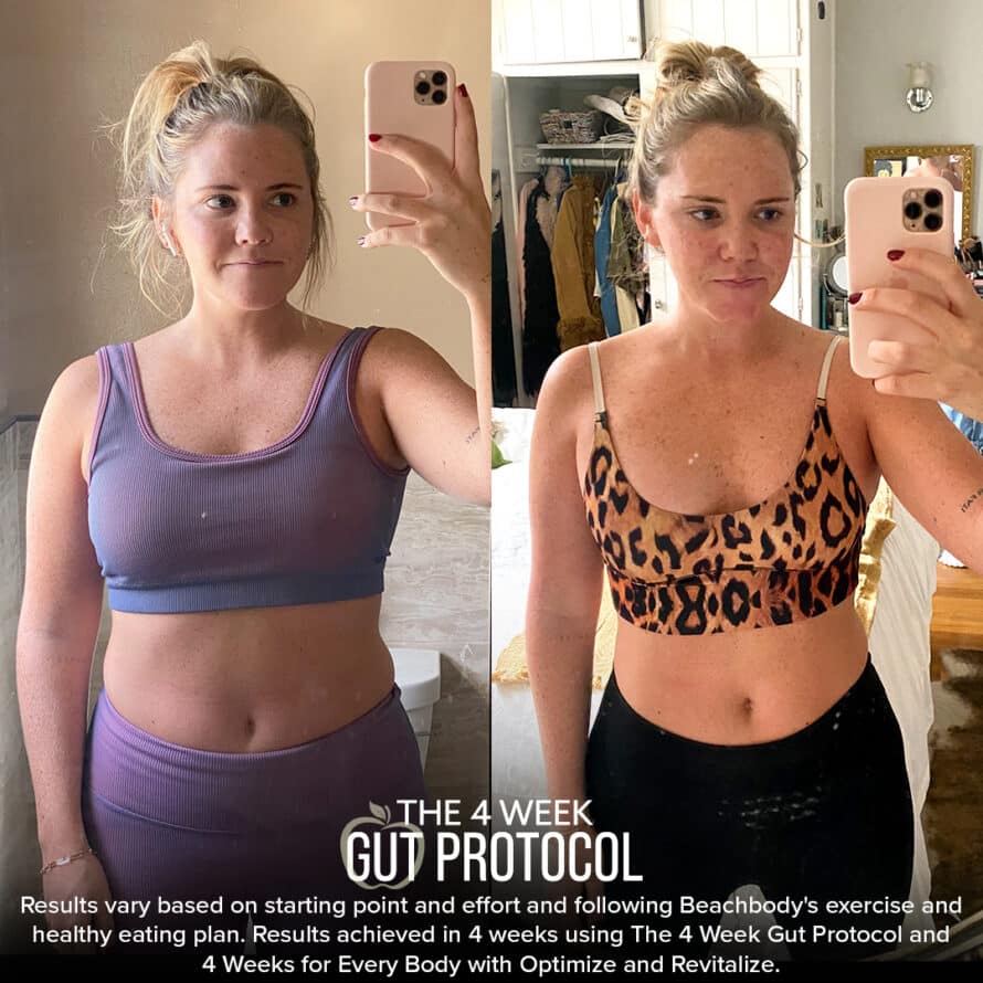 The 4 Week Gut Protocol before and after photo
