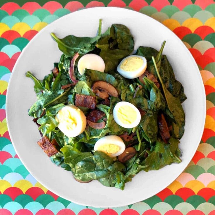 Image for Keto Spinach Salad