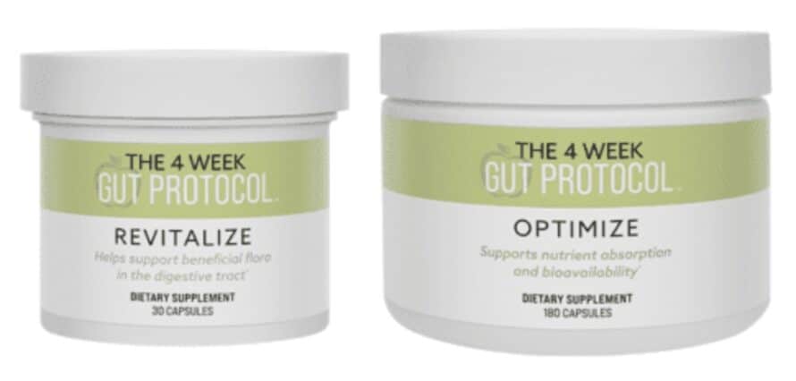 4 week gut protocol supplements