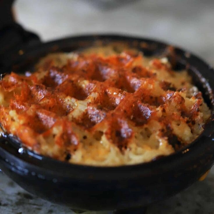 Image for Cheesy Cauliflower Hash Brown Waffles