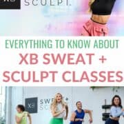 XB Sweat and Sculpt Workout Review Pinterest Collage