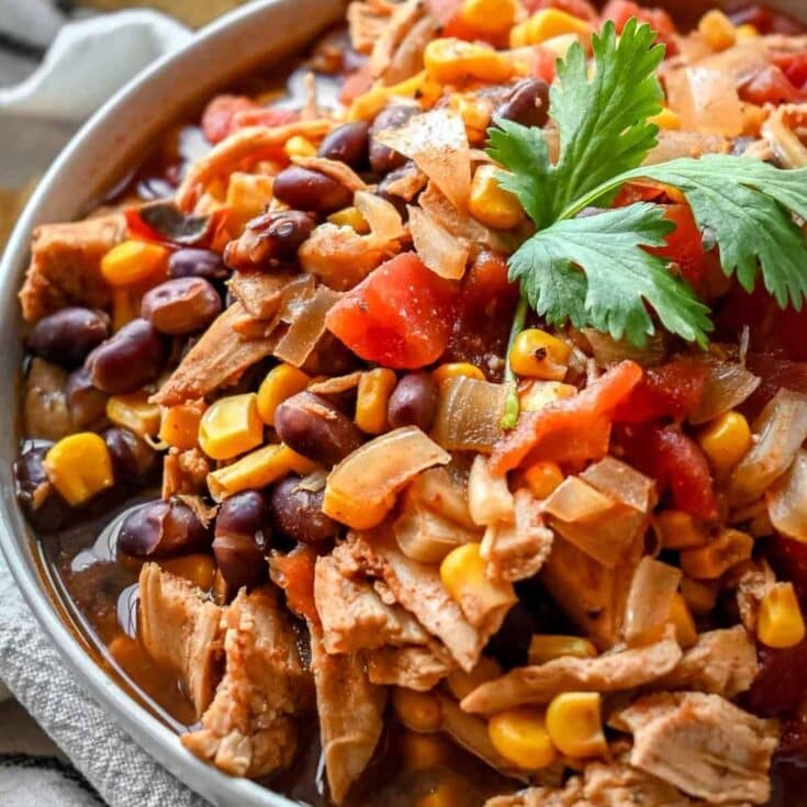 Image for Healthy, Easy Crock Pot Enchilada Soup