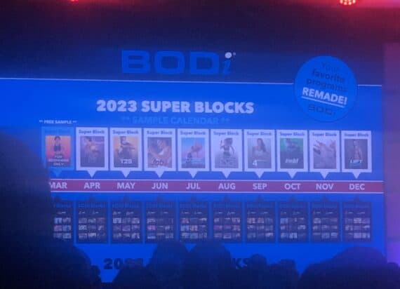Bodi Super Block Calendar 2025