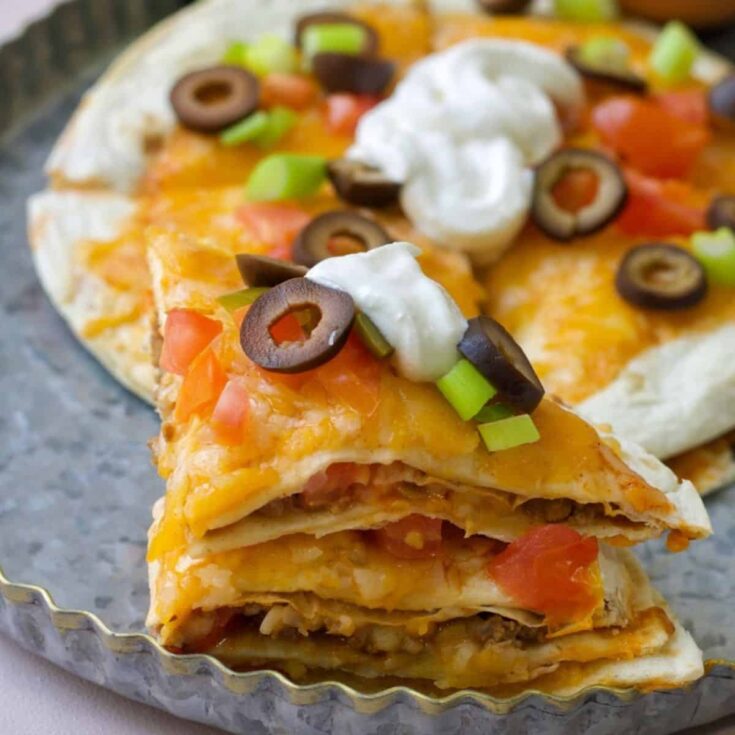 Image for Keto Taco Pizza