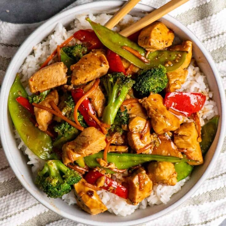Image for Honey Garlic Chicken Stir Fry