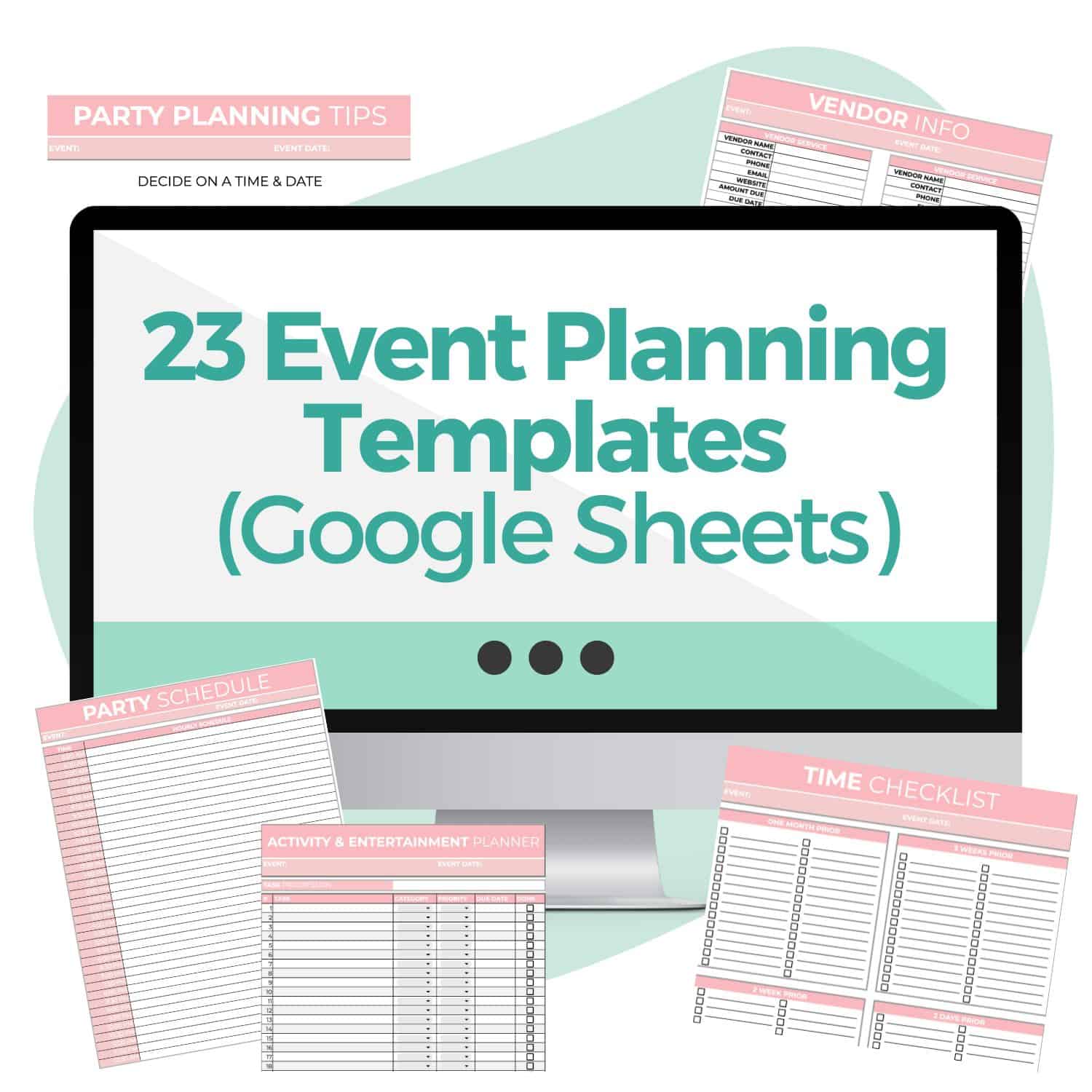 Event planning templates google sheets 