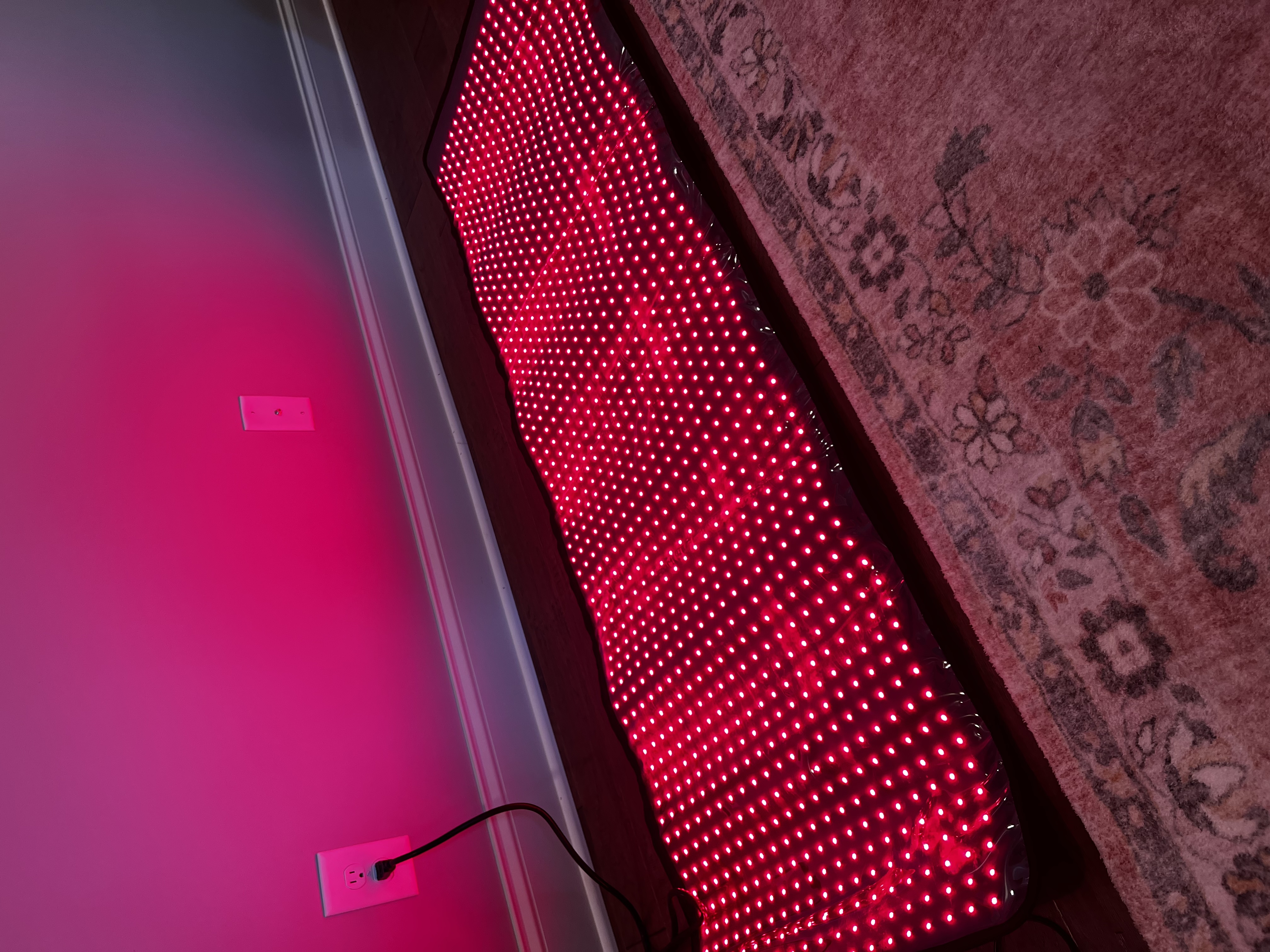 Mito Red Light Therapy full body mat on