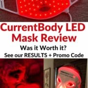 currentbody led mask review Pinterest image