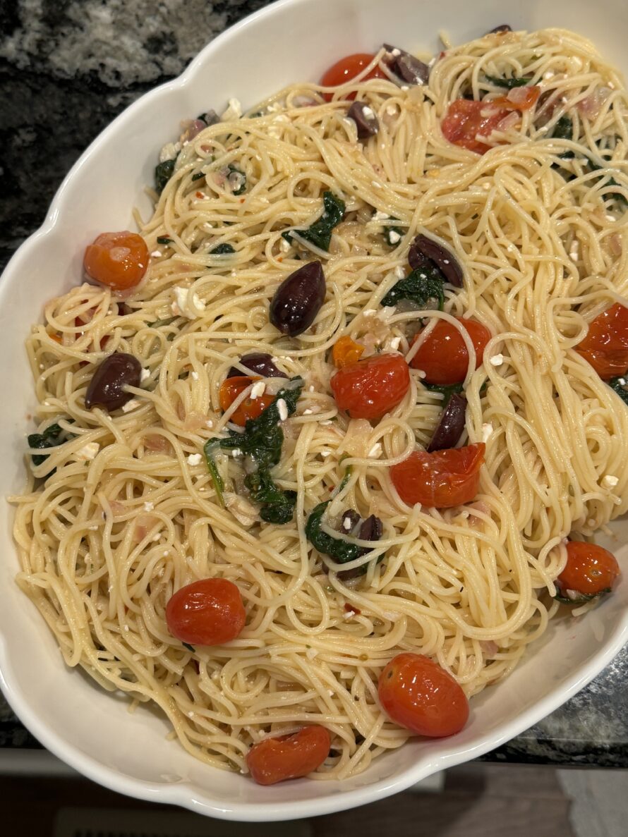 Easy Mediterranean Pasta recipe