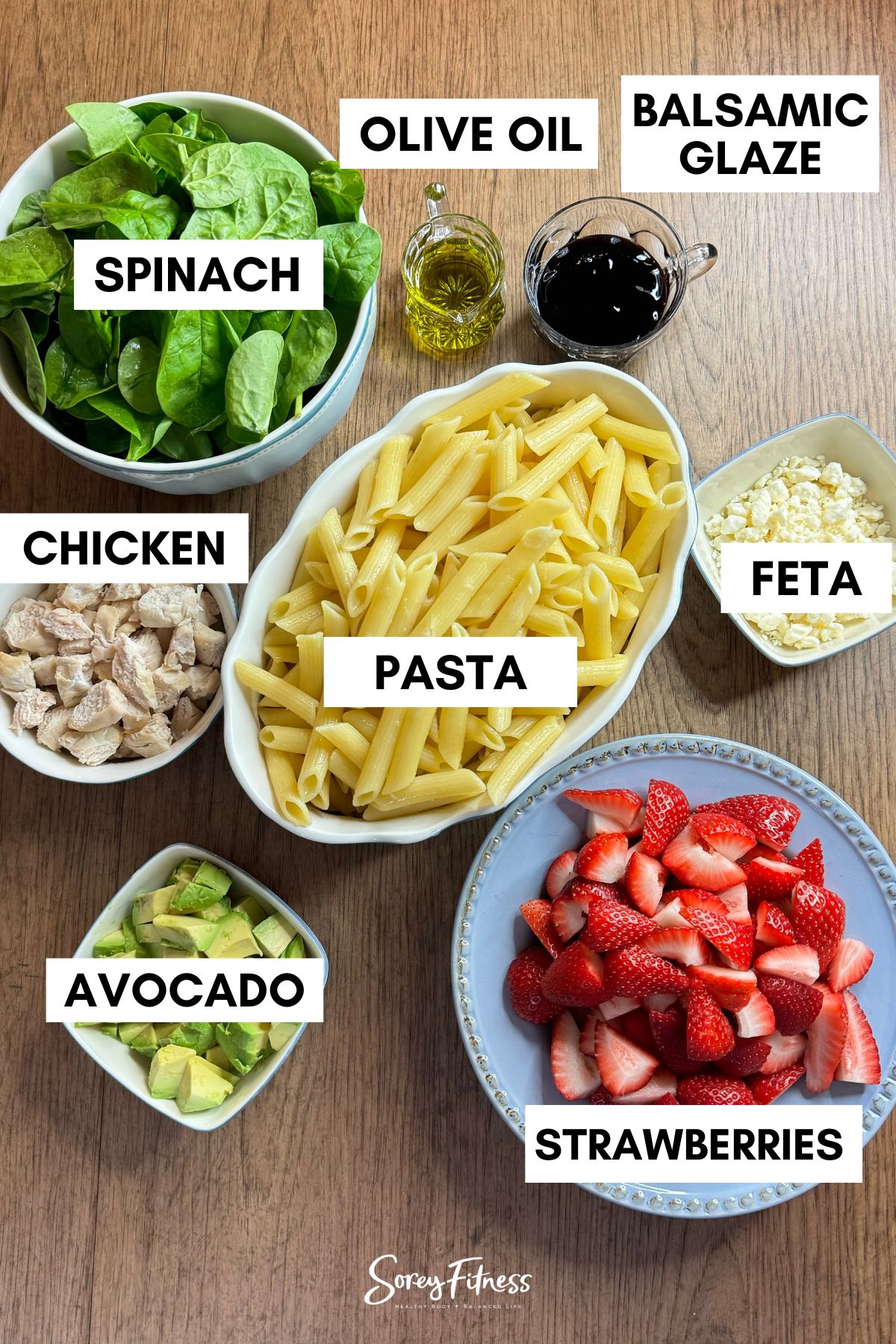 summer pasta salad ingredients