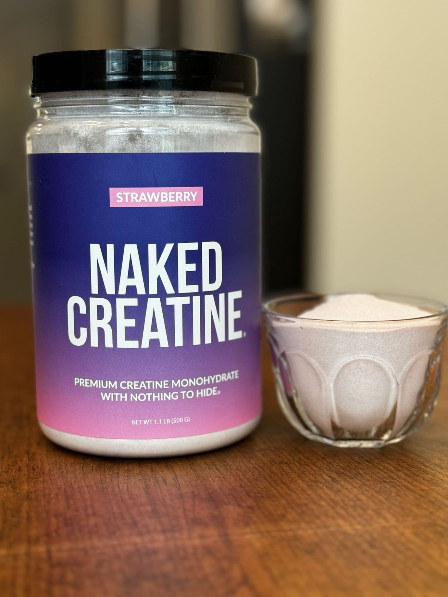 naked creatine strawberry flavor