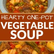 Hearty One Pot Vegetable Soup