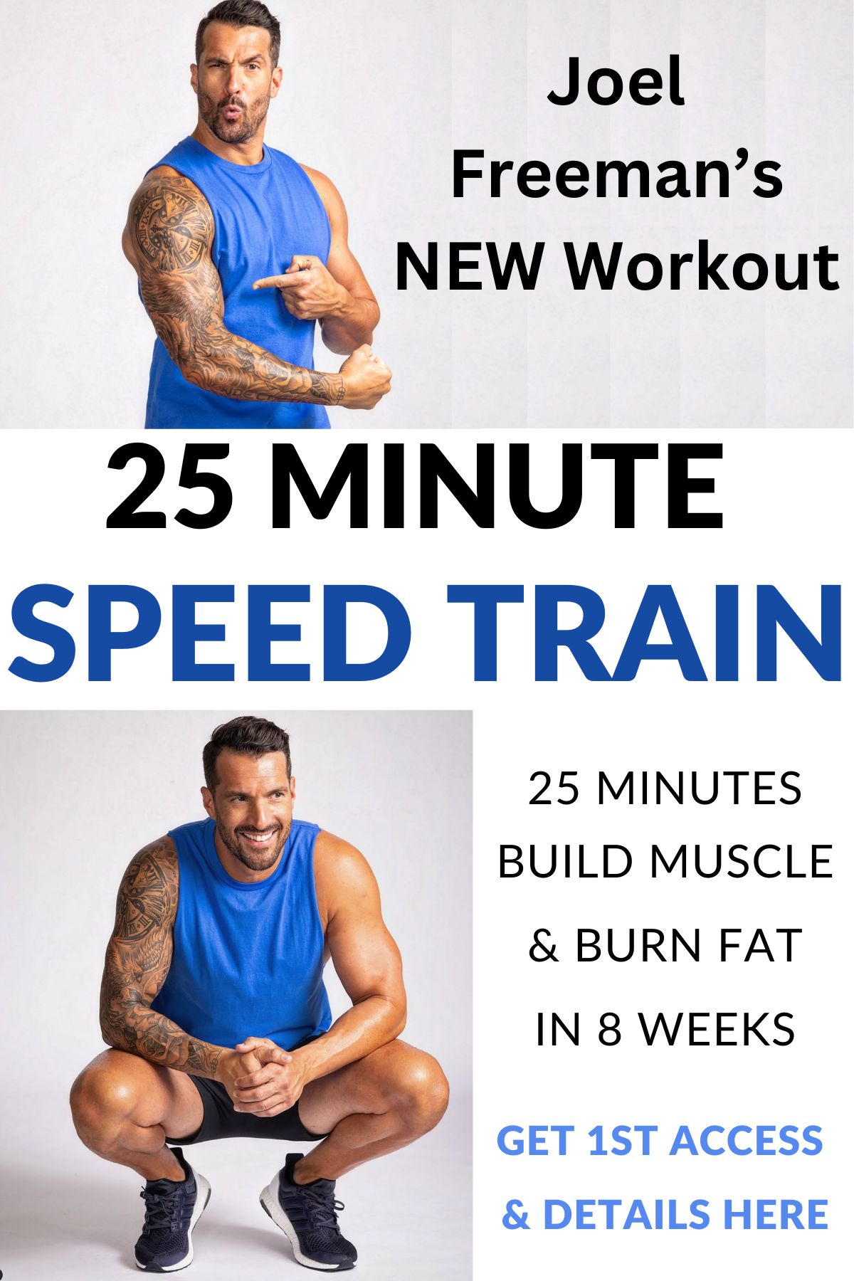 Joel Freeman's New Workout 25 MINUTE SPEED TRAIN