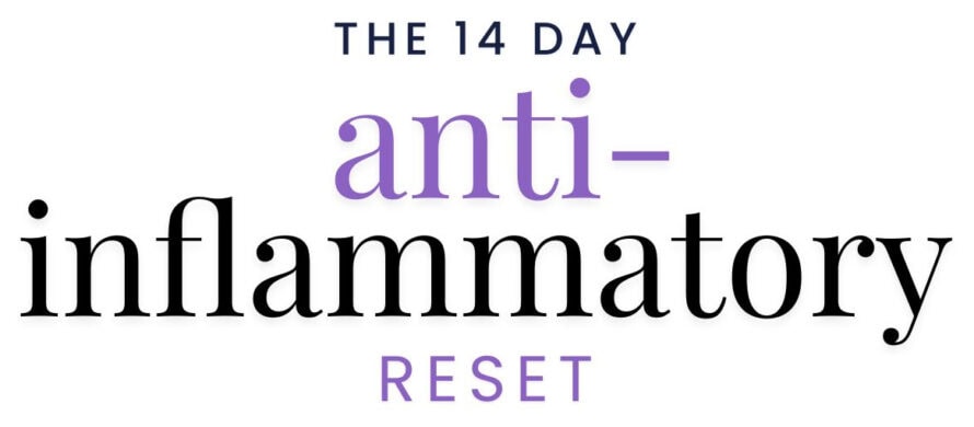 14 day anti inflammatory reset by kim and kalee logo
