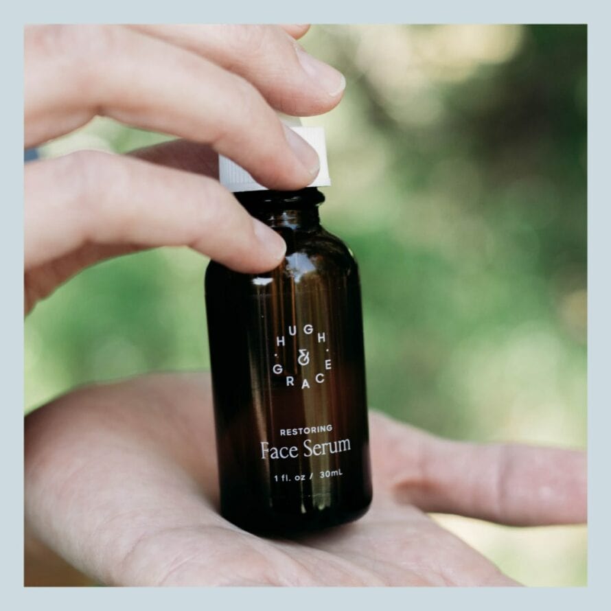 hugh and grace skincare night serum