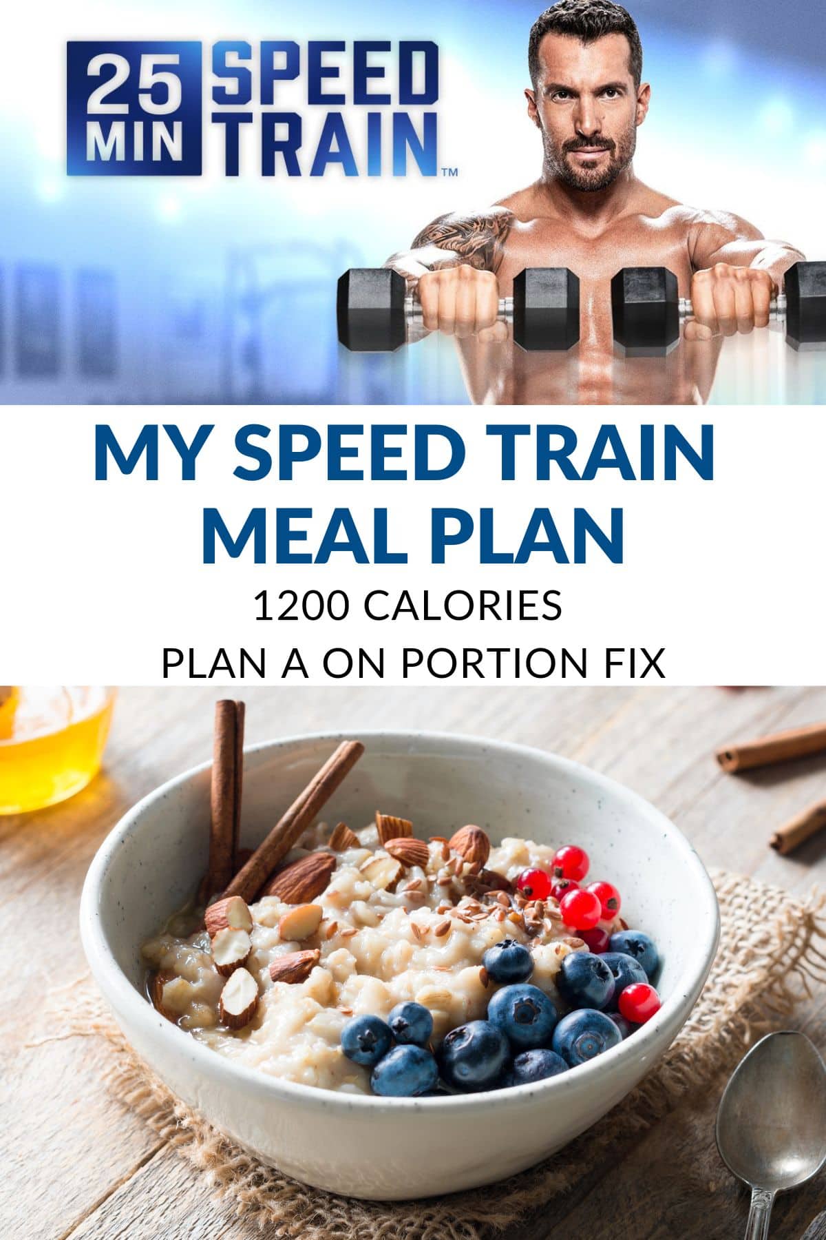 25 Minute Speed Train Meal Plan
