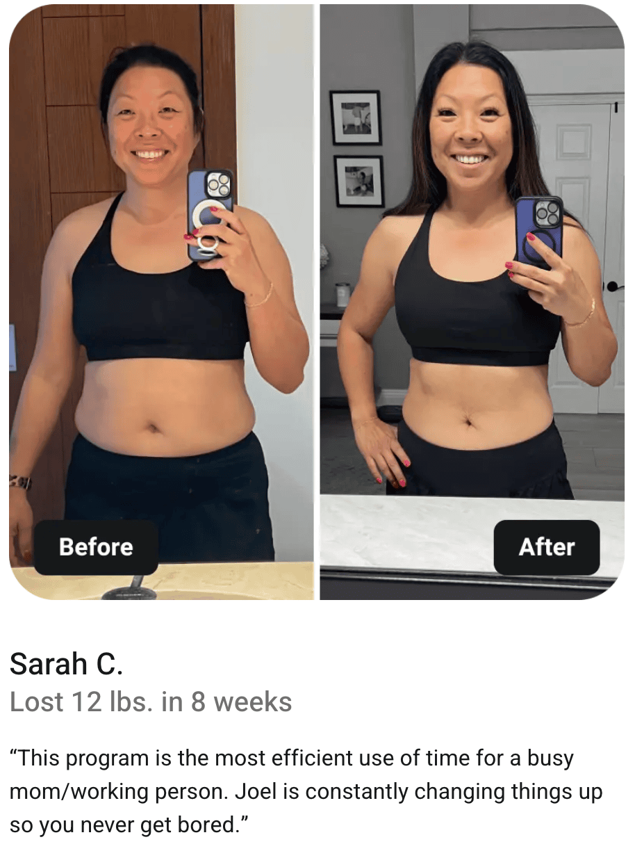 joel freeman 25 minute speed train before and after photos