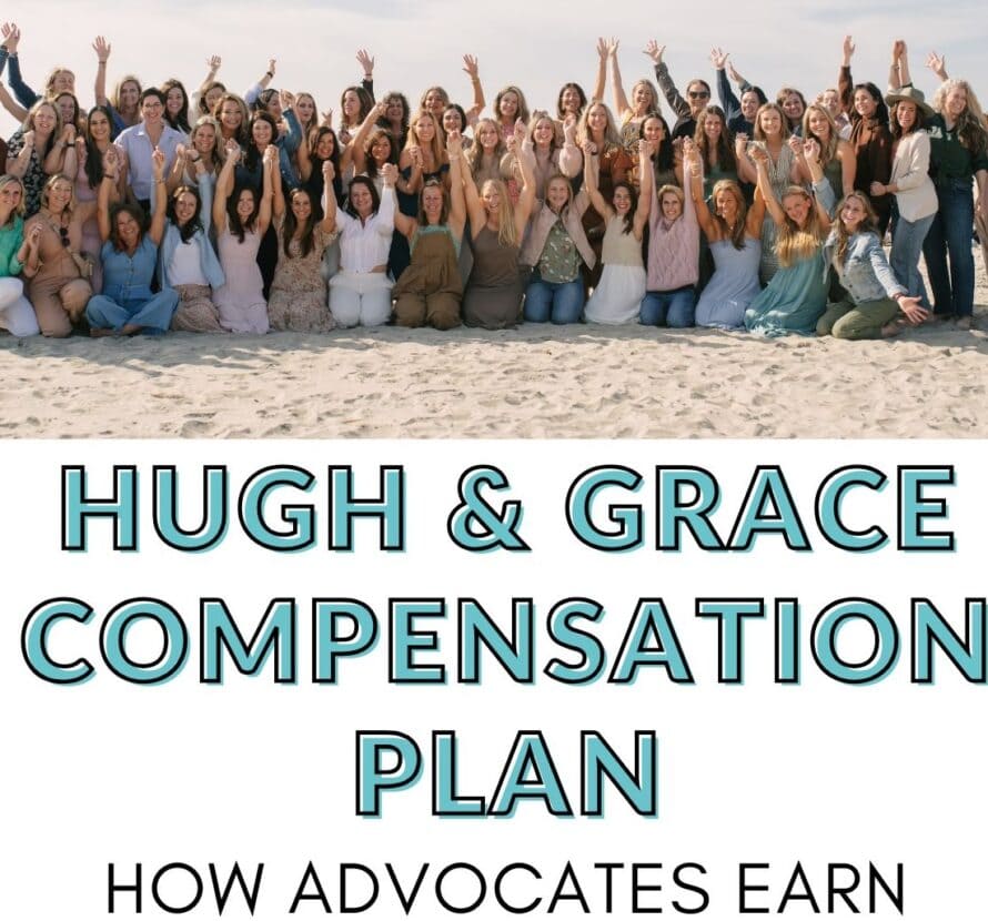 hugh and grace compensation plan blog info graphic