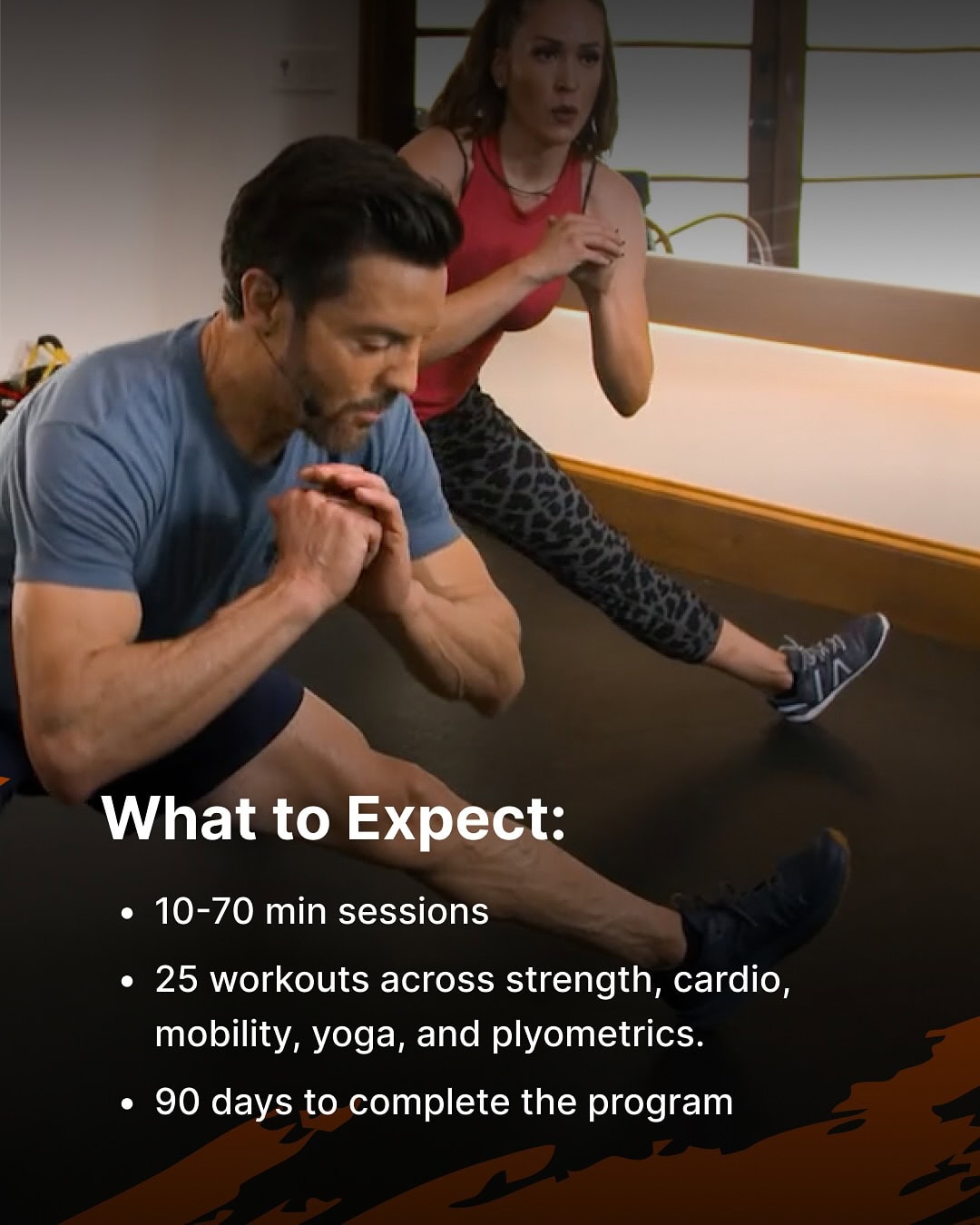 what to expect from tony hortons power of 4 workouts infographic