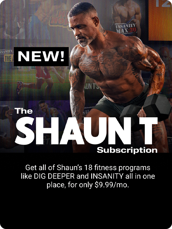 Shaun T BODi membership Graphic