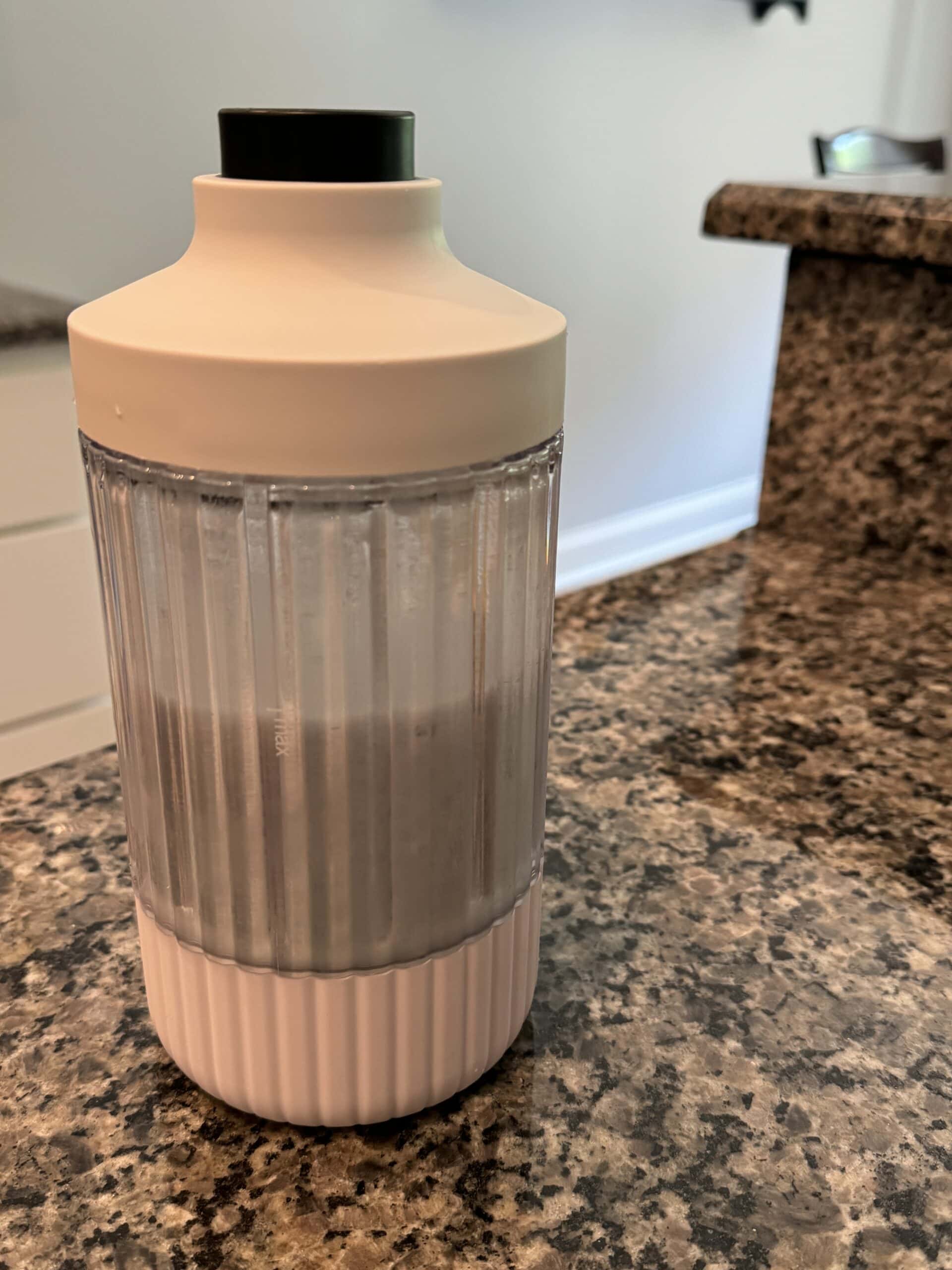 mid size cup works well with smoothies