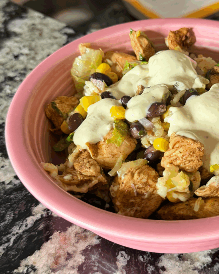 chicken burrito bowl