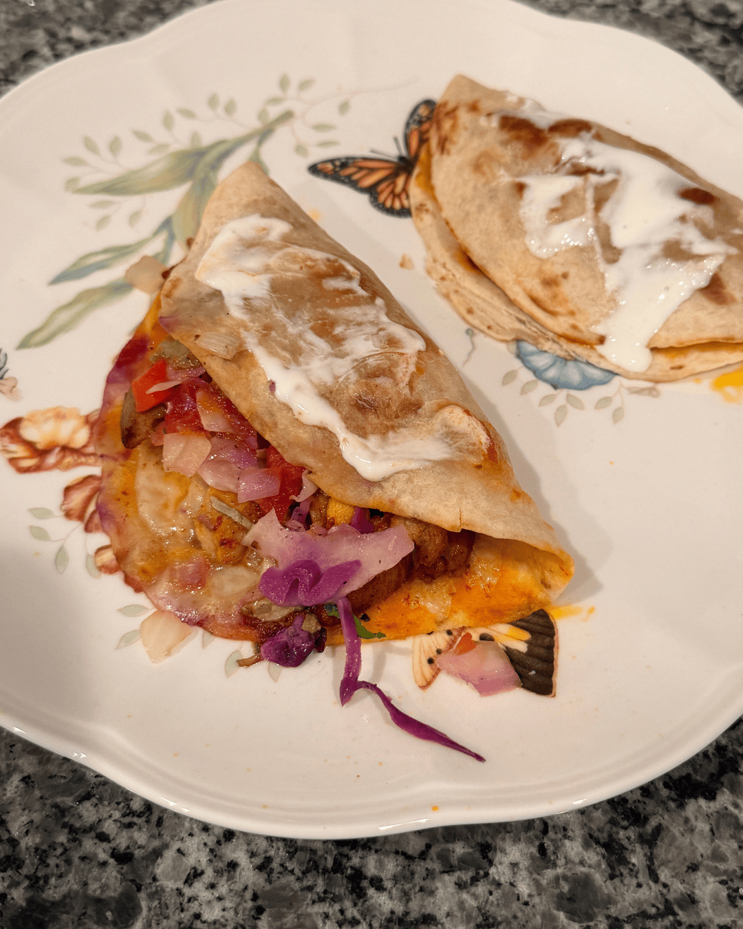 chicken quesdilla
