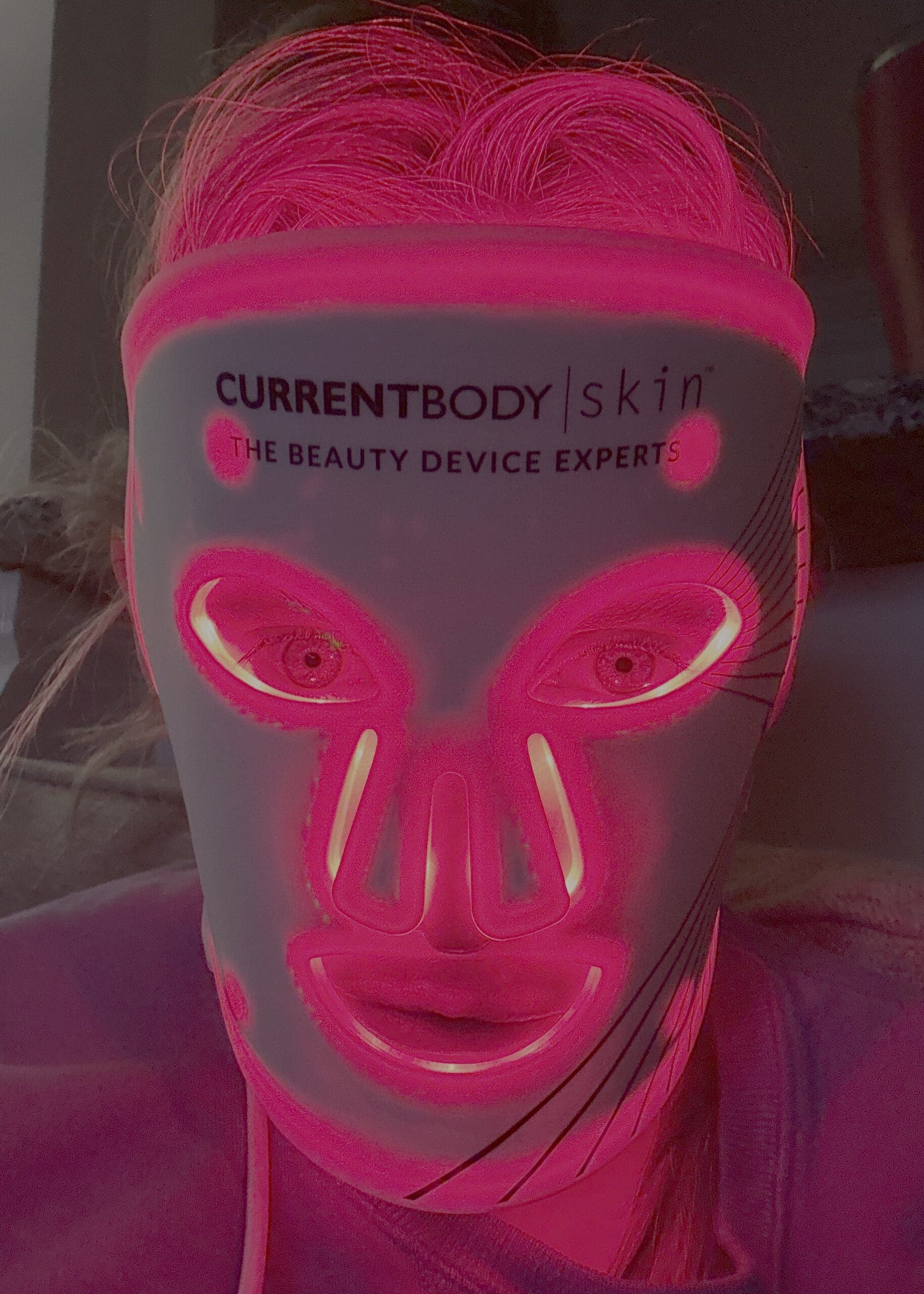 kalee with the currentbody mask on